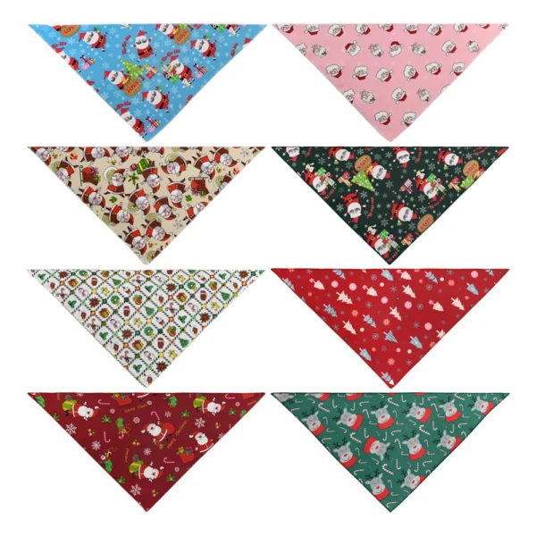 Dog Bandanas Christmas Accessories For Small Dogs And Cats - Image 2