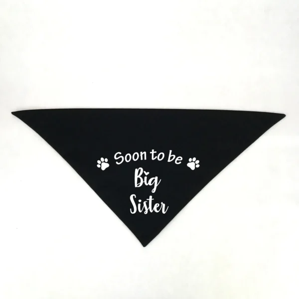 Dog Bandanas Pregnancy Announcement Gender Reveal Pet Scarf - Image 3