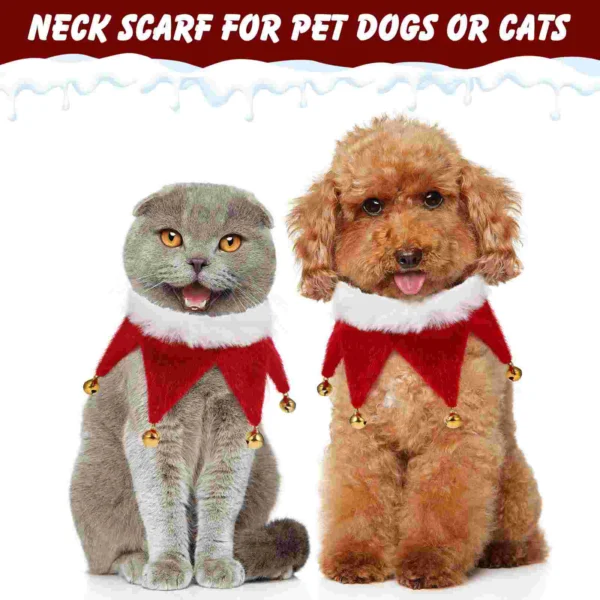 Dog Bandanas Christmas Neck Scarf for Pets - Image 4
